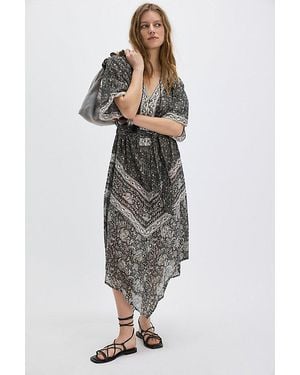 Spell Little Bird Flutter Maxi Dress - Multicolor
