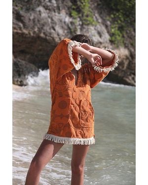 Spell Pomelia Terry Throw Over Top By - Grey