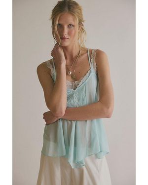 Free People Margaux Tank Top - Blue