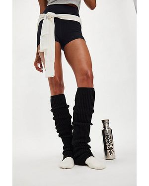 Free People Cool Down Leg Warmers - Black