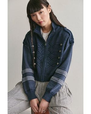 Free People Band Cardi - Blue