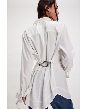 Free People Gather Round Cinch Pin - Grey