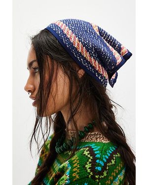 Free People Yorkshire Space Dye Hair Scarf - Green
