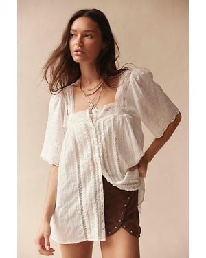 Free People Adore You Tunic - Natural