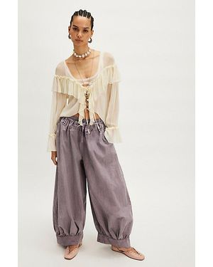Free People The Rundown Pull-On Balloon Trousers - Multicolour