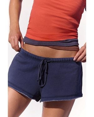 Fp Movement All Star Low-Rise Sweat Shorts - Blue