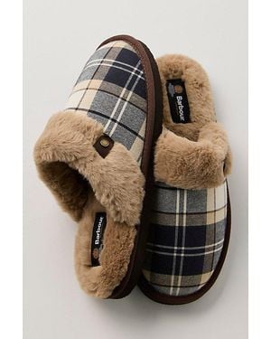 Barbour Claudia Tartan Slippers - Multicolor