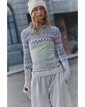 Fp Movement Breathe Easy Printed Layer - Blue