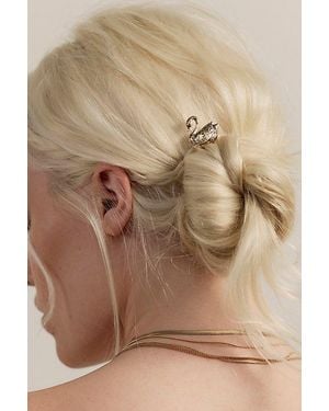 Free People Novelty Animal Hair Pin - Natural