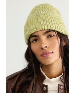 Free People So Marled Cotton Beanie - Pink
