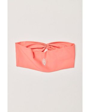 Free People Slam Dunk Silicone Grip Soft Headband - Pink