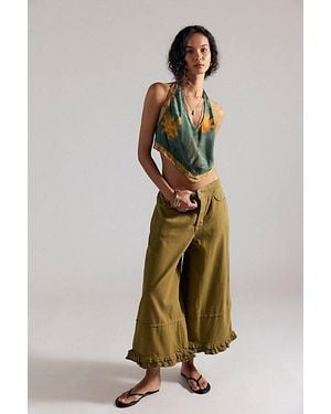 Free People Love Me Not Bloomer Jeans - Natural