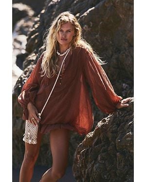 free-est Florence Mini Dress By - Brown