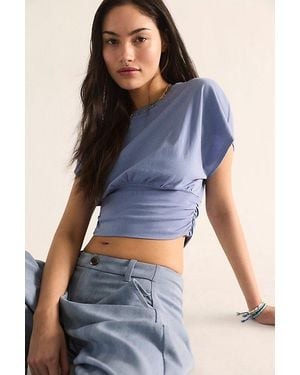 Free People Ralphie Tee - Blue