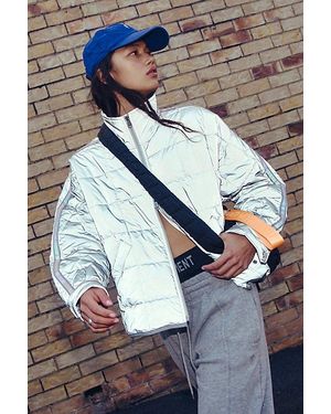 Fp Movement Pippa Reflective Packable Puffer Jacket - Blue