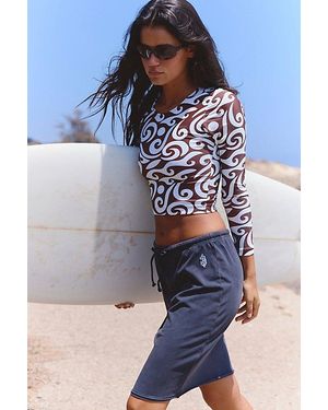 Fp Movement Hot Shot Slim Skirt - Blue