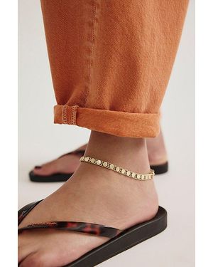Free People Premium Everyday Anklet - Brown