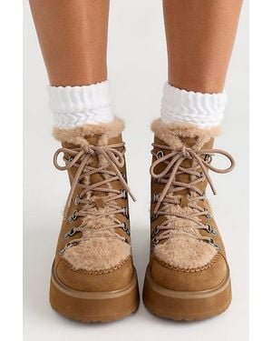 Free People Bloom Cozy Boots - Brown