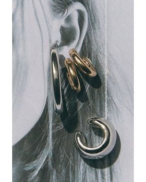 Free People Heather Ear Cuff Set - Gray