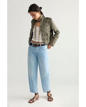 Mother Snacks! By The Peeler Ankle Jeans - Blue