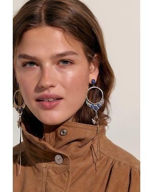 Free People Sky City Dangles - Brown