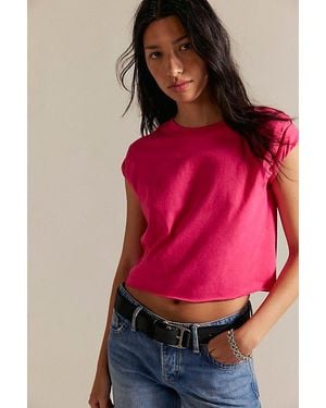 Free People The Perfect Tee - Pink