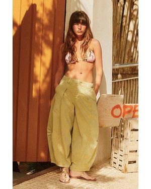 Free People Sophie Chino Trousers - Natural