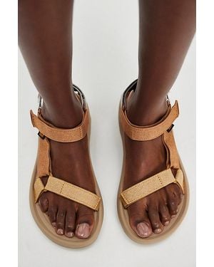 Teva Metallic Hurricane Ampsole Sandals - Brown