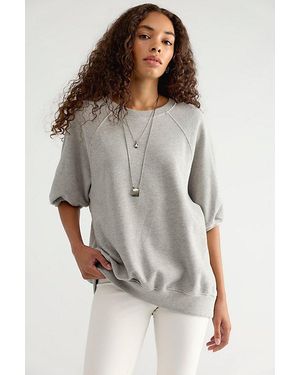 Free People Better On Sweatshirt - Grey