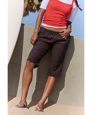 Fp Movement Finish Line Capris - Brown