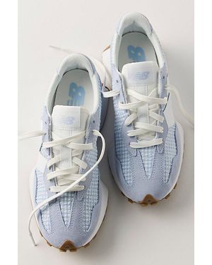New Balance 327 Gingham Sneakers - Blue
