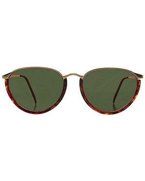 Sunglass Museum Vintage Roxie Sunglass By - Green