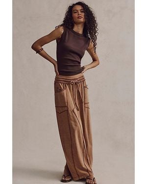 Free People Fp One Kaiden Barrel Skirt - Brown