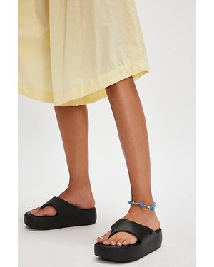 Melissa Free Platform Thong Sandals - Yellow