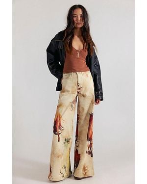 Wrangler X Lainey Wilson Wide-Leg Sailor Jeans - Multicolor