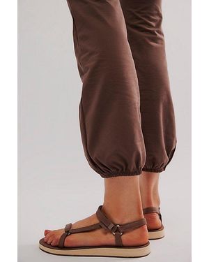 Teva Original Universal Slim Leather Sandals - Brown