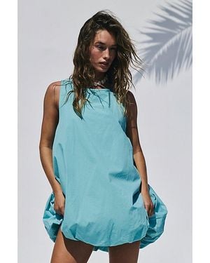 free-est Struttin' Bubble Mini Dress By - Blue