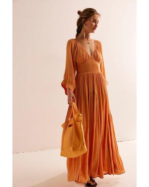 Free People Dixie Maxi - Orange