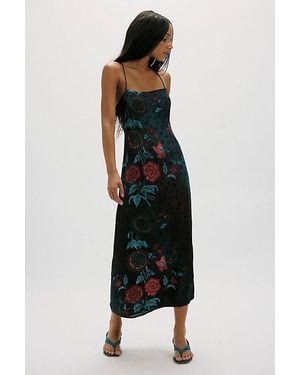 Free People Sweet Life Midi Dress - Black