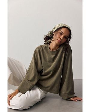 Free People Atlas Dolman Long Sleeve Top - Multicolour
