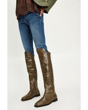 Bronx Clover Over-The-Knee Boots By - Blue