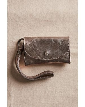 Free People Leather Bag Lanyard - Brown