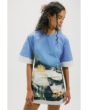 Significant Other Beaux Mini Dress - Blue