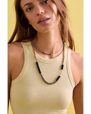 Les Beads Studio Les Beads Nonoc Asymetric Necklace By - Natural