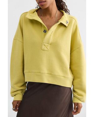 Free People Timeless Pullover - Yellow