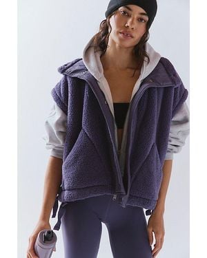 Fp Movement Scout It Out Fleece Vest - Blue