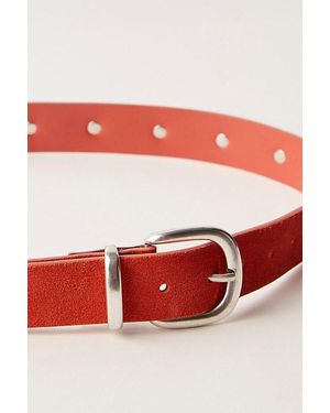 NWT FREE PEOPLE Dover Suede Belt | Paprika MSRP $38 CURRENT ON FP WEBSITE Dover Suede Belt | Free People main image 4