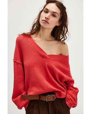 Free People We The Free Ricky Thermal - Red
