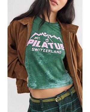 Daydreamer Mt Pilatus Burnout Vintage - Green