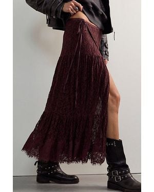 Intimately By Free People That's A Wrap Maxi Slip Skirt By - Multicolour